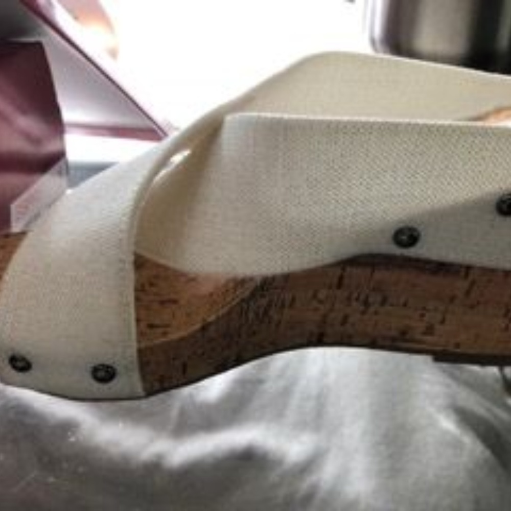 ESPRIT WHITE SANDALS WEDGE